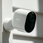 Arlo Pro 3 mounted on a wall