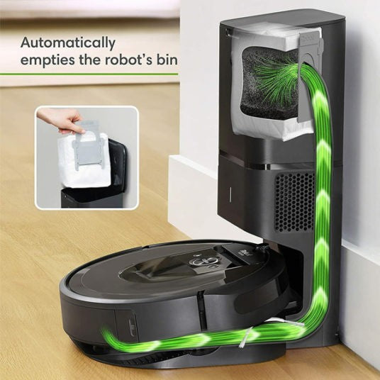 Roomba i7+ automatically empties into the Clean Base